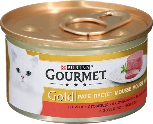 GOURMET GOLD MH MAČKA PAŠTETA GOVEDINA 85g
