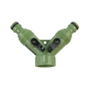 ADAPTER DVOSTRUKI SA VENTILIMA 3/4 PVC