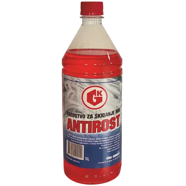 ANTIROST - sredstvo za skidanje hrđe 1 lit